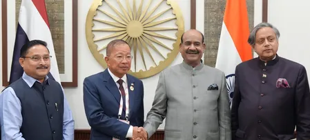 ओम बिड़ला और थाईलैंड सीनेट अध्यक्ष की मुलाकात, व्यापार, पर्यटन और रक्षा सहयोग पर हुई चर्चा