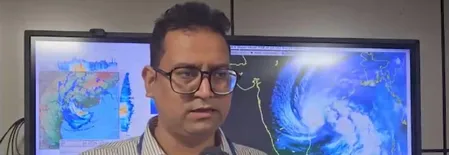 ओडिशा के दक्षिणी जिलों में तेज हवाओं के साथ भारी बारिश की आशंका: आईएमडी वैज्ञानिक डॉ. संजीव द्विवेदी