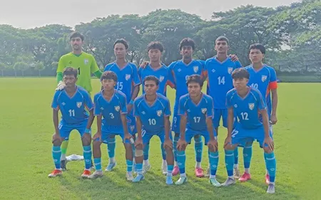एशियन कप क्वालिफायर की तैयारी में जुटी भारतीय अंडर-17 टीम, यूएई से खेलेगी 2 फ्रेंडली मैच