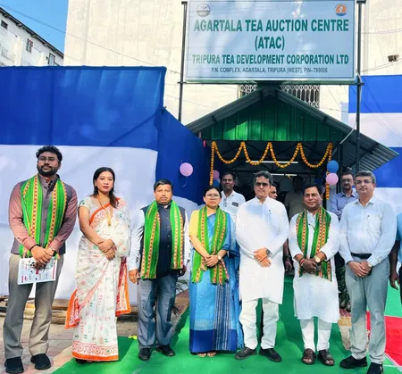 त्रिपुरा में राज्य का पहला चाय नीलामी केंद्र शुरू, सीएम माणिक साहा ने किया उद्घाटन