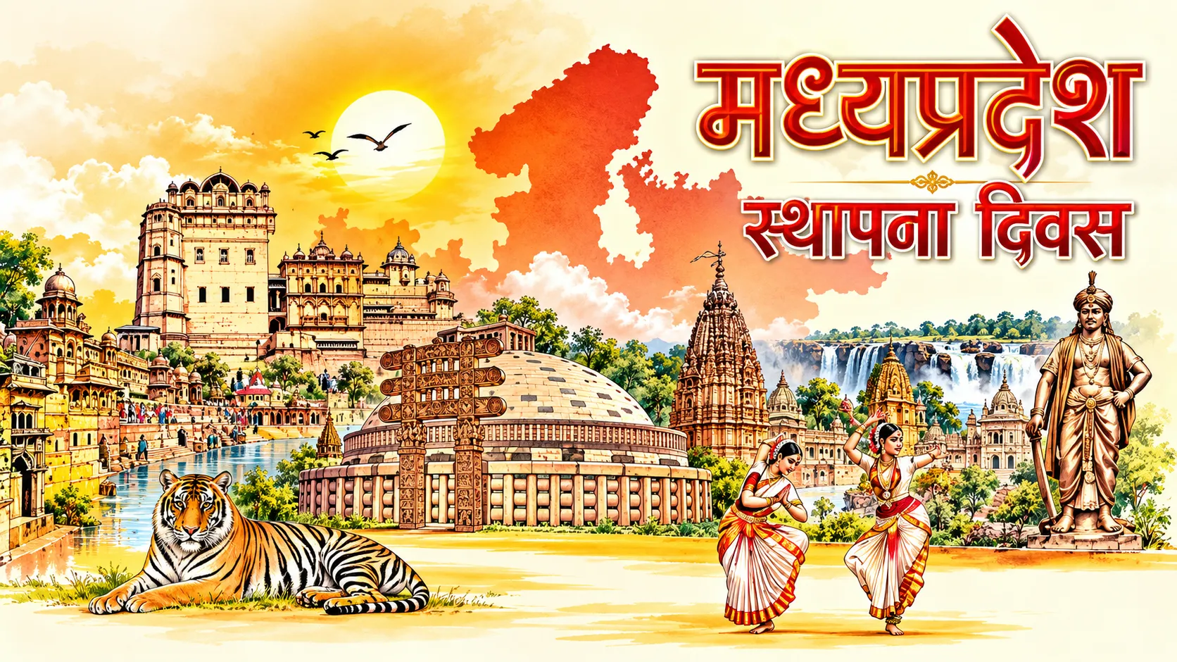मध्य प्रदेश स्थापना दिवस: 1 नवंबर के जिला स्तरीय कार्यक्रमों के लिए प्रभार तय, सीएम भोपाल और विधानसभा अध्यक्ष ग्वालियर में रहेंगे मौजूद