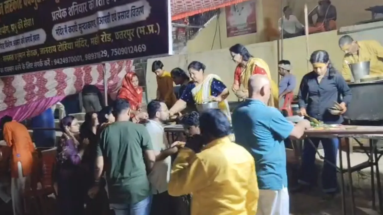 जानराय टोरिया मंदिर में सुंदरकांड पाठ के एक वर्ष पूर्ण