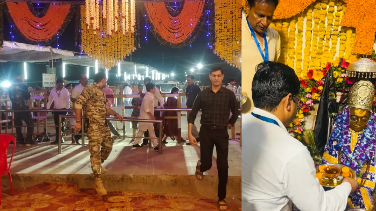 मुरैना के शनिधाम ऐंती में शनिचरी अमावस्या पर उमड़ा आस्था का सैलाब, लाखों श्रद्धालुओं ने किए शनिदेव के दर्शन