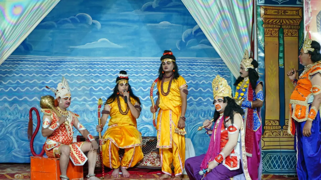 विभीषण शरणागति, सेतुबंध स्थापना और अंगद-रावण संवाद की हुई लीला