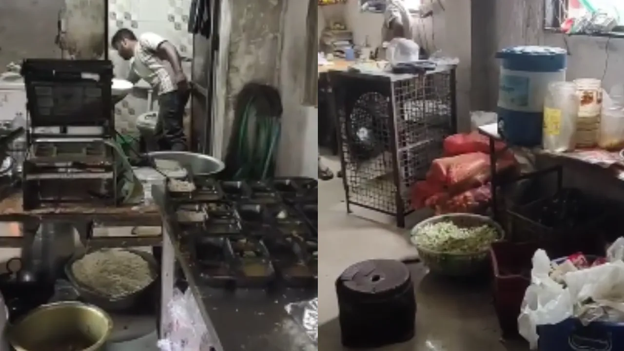 सिद्धि विनायक रेस्टोरेंट सील, किचन में बाथरूम का पानी इस्तेमाल करने का मामला