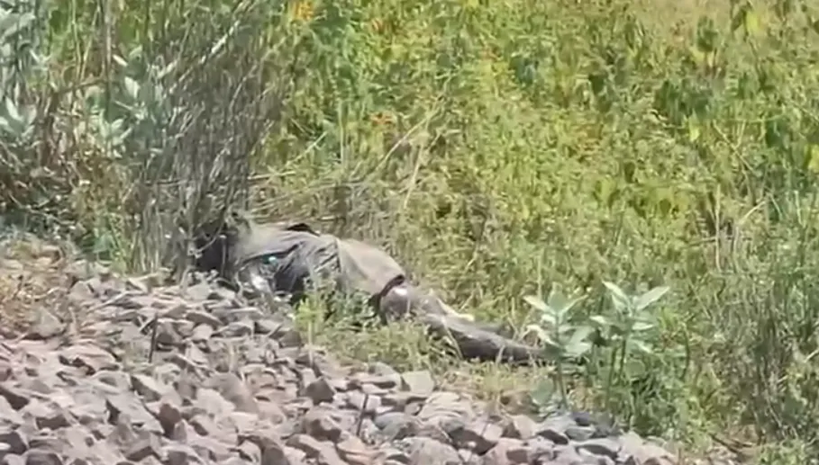 छतरपुर में रेलवे ट्रैक किनारे मिला सड़ा-गला शव, कीड़े लगने से काला पड़ा शरीर; पुलिस जांच में जुटी