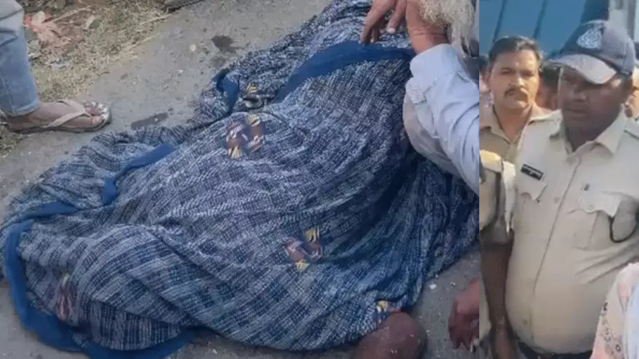 तेज रफ्तार ट्राले ने बाइक सवार परिवार को कुचला, माता-पिता और बेटी की मौत; ढाई घंटे फोरलेन जाम