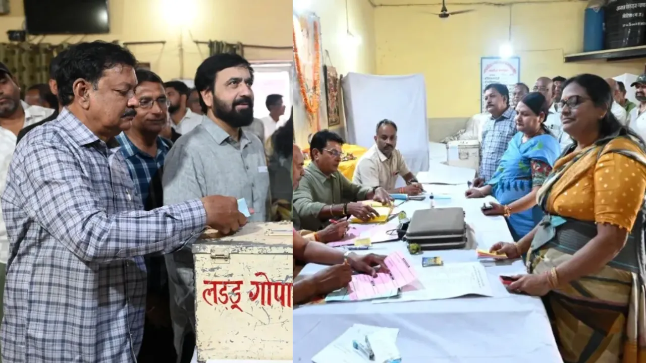 अनाज तिलहन व्यापार उत्थान कल्याण संघ के चुनाव के लिए मतदान जारी, 294 व्यापारी चुनेंगे नई कार्यकारिणी