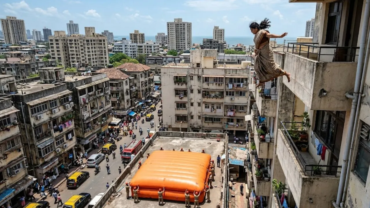 इंदौर में लिव-इन पार्टनर की आठवीं मंजिल से गिरकर संदिग्ध मौत: पलास परिसर में फ्लैट लेकर रह रहे थे अंजलि और अजय