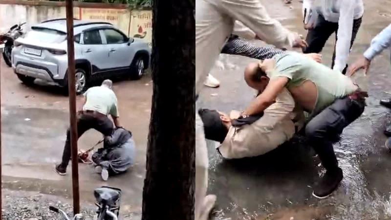 बैतूल कोर्ट में ITBP जवान का तांडव: पत्नी को पीटा, पुलिसकर्मी को उठाकर पटका