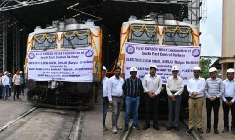 भारतीय रेलवे की नई पहल: 551 इंजनों में लगेगा ‘कवच’